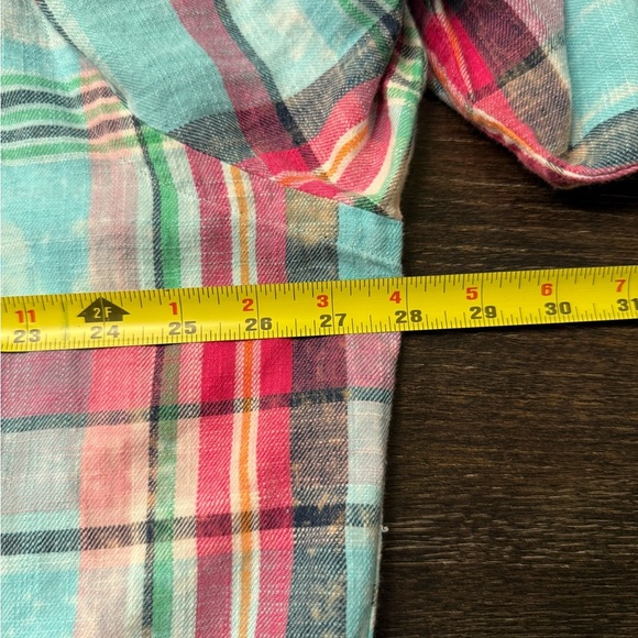 Polo by Ralph Lauren Men's Multicolor Plaid Flannel Shirt - Picture 3 of 3